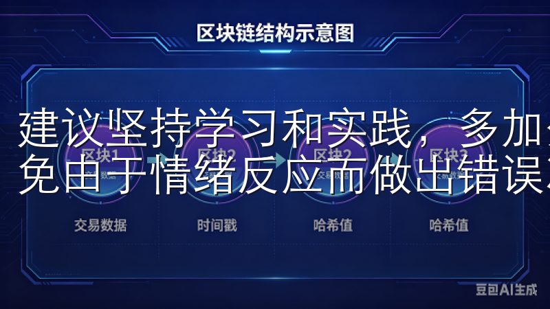建议坚持学习和实践，多加分析市场趋势，并保持情绪稳定，避免由于情绪反应而做出错误决策。